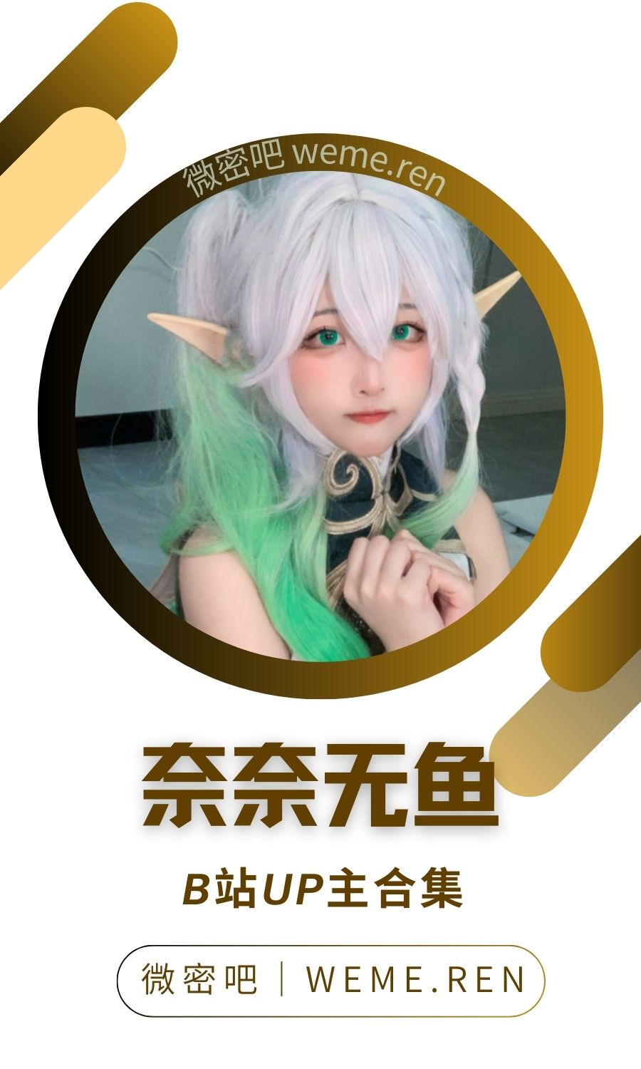 B站「奈奈无鱼」作品高质量备份打包